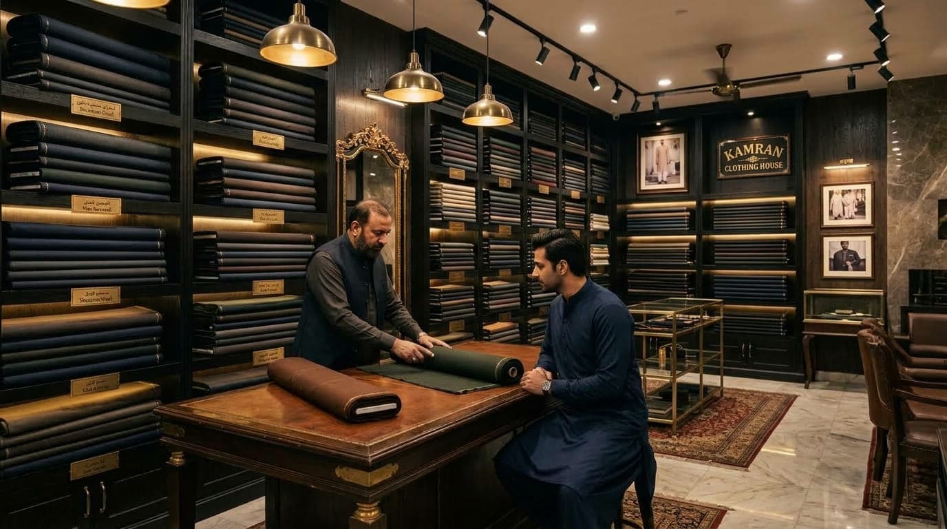 Kamran Cloth House Saddar Peshawar Boutique